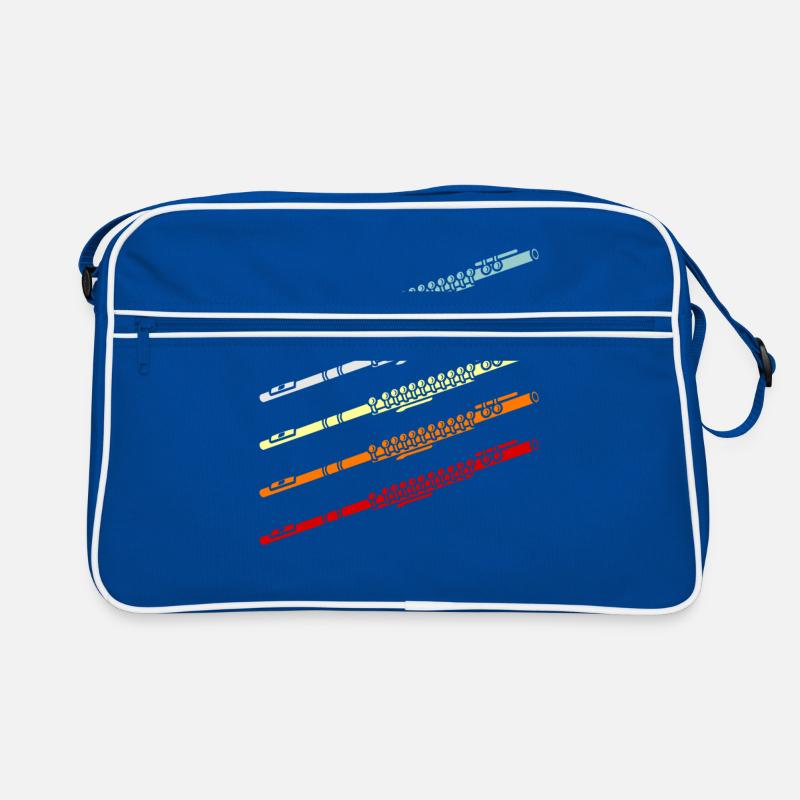 Querflöte Seitengeblasene Flöte Retro Tasche