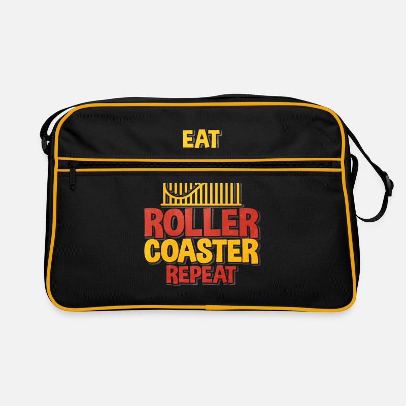 roller coaster Retro Bag