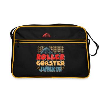 Montagnes russes - Sac Retro - noir/or - Devant