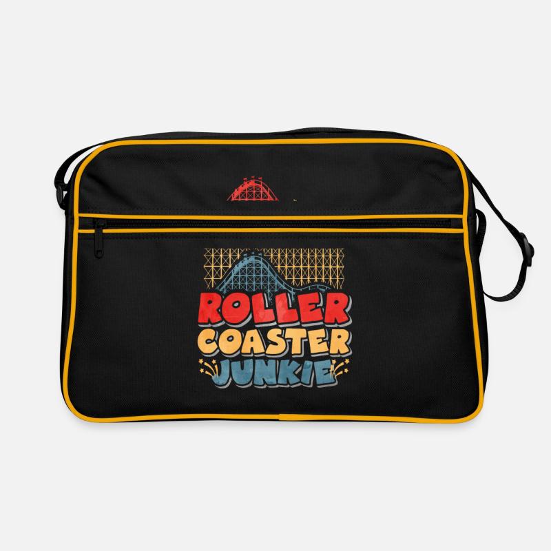 roller coaster Retro Bag