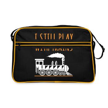 train - Retro Bag - black/gold - Front