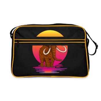 Mammut - Retro Tasche - Schwarz/Gold - Vorne