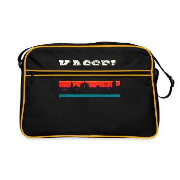 Kassel - Retro Bag - black/gold - Front