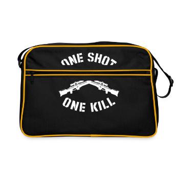 Sniper - Sac Retro - noir/or - Devant