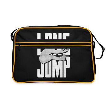 Long jump - Retro Bag - black/gold - Front