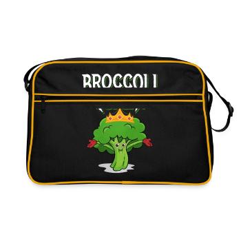 Brocolis - Sac Retro - noir/or - Devant