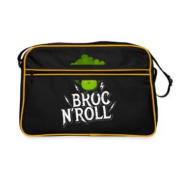 Brocolis - Sac Retro - noir/or - Devant