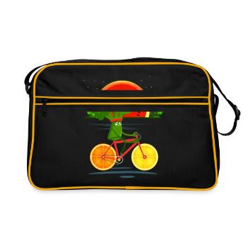 Brocolis - Sac Retro - noir/or - Devant