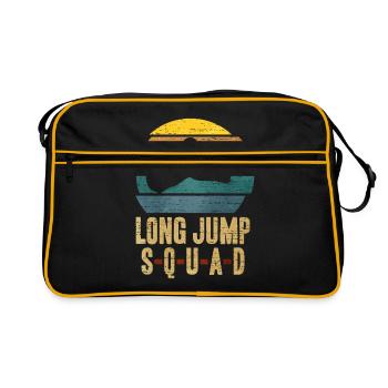 Long jump - Retro Bag - black/gold - Front