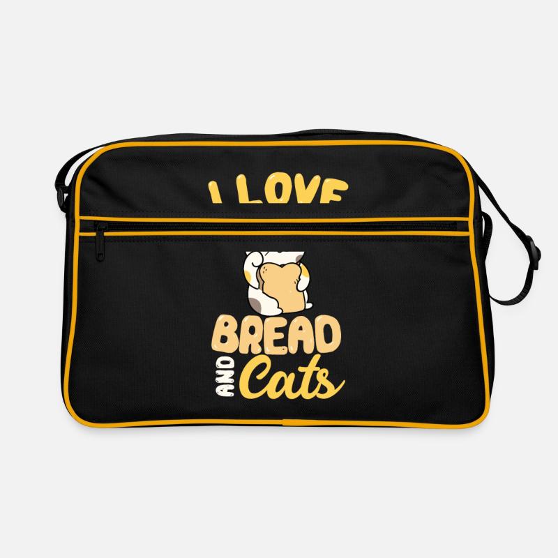 Chats Et pain Sac Retro
