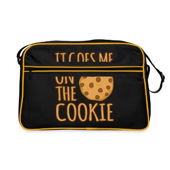 Biscuits - Sac Retro - noir/or - Devant