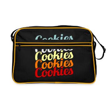Biscuits - Sac Retro - noir/or - Devant