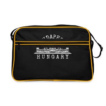 Budapest - Sac Retro - noir/or - Devant