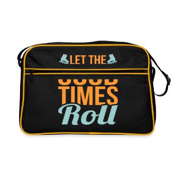 Inline skating - Retro Bag - black/gold - Front