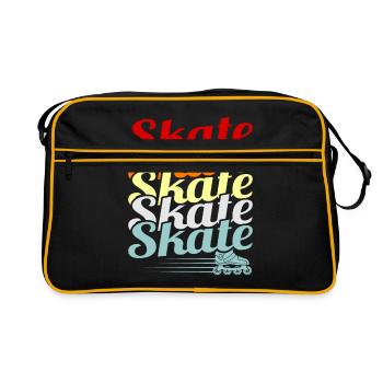 Inline skating - Retro Bag - black/gold - Front
