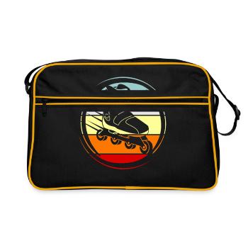 Inline skating - Retro Bag - black/gold - Front