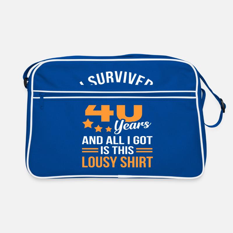 40e anniversaire Sac Retro