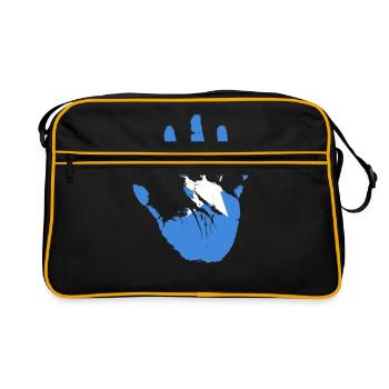Somalie - Sac Retro - noir/or - Devant
