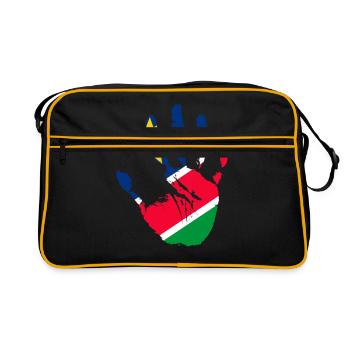 Namibia - Retro Bag - black/gold - Front