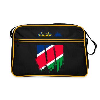 Namibia - Retro Bag - black/gold - Front