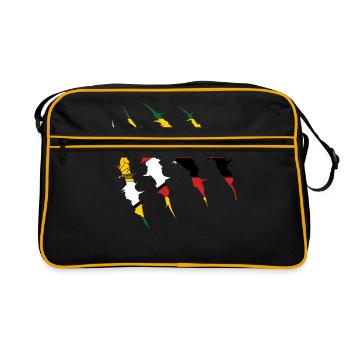 Zimbabwe - Sac Retro - noir/or - Devant