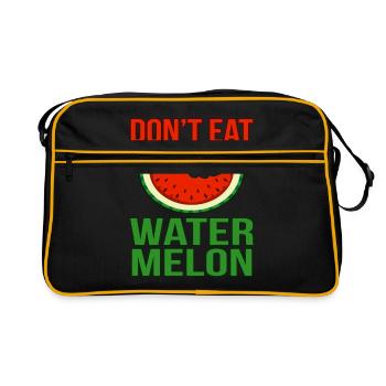 Watermelon - Retro Bag - black/gold - Front