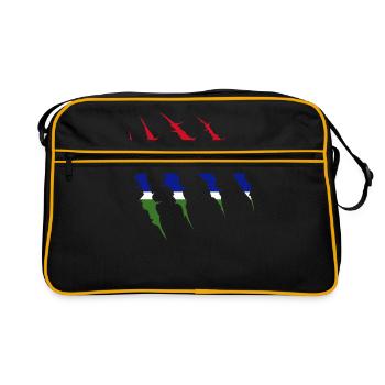 Gambia - Retro Bag - black/gold - Front