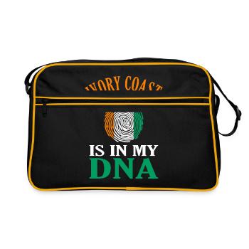 Ivory Coast - Retro Bag - black/gold - Front