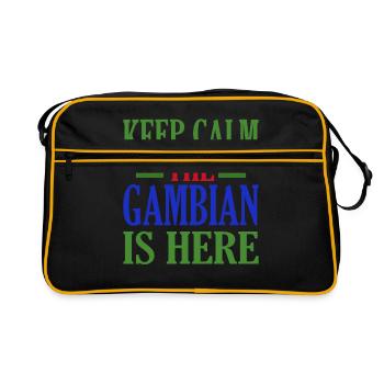 Gambia - Retro Bag - black/gold - Front