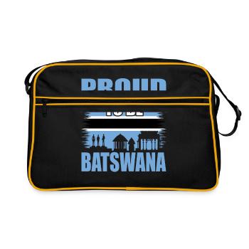 Botswana - Retro Bag - black/gold - Front