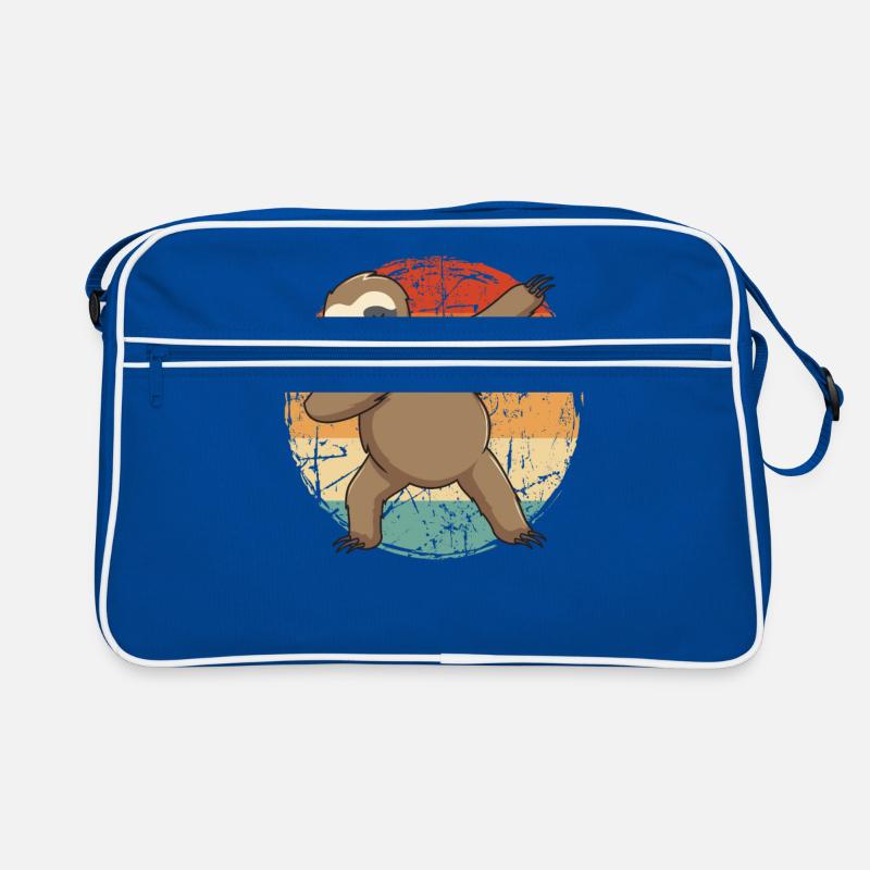Dabbing Sloth Retro Bag