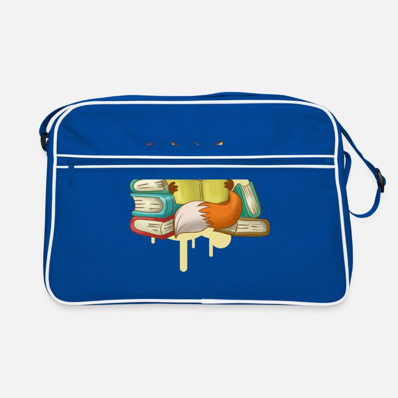 Fox Buch Lesebücher Lesen Retro Tasche