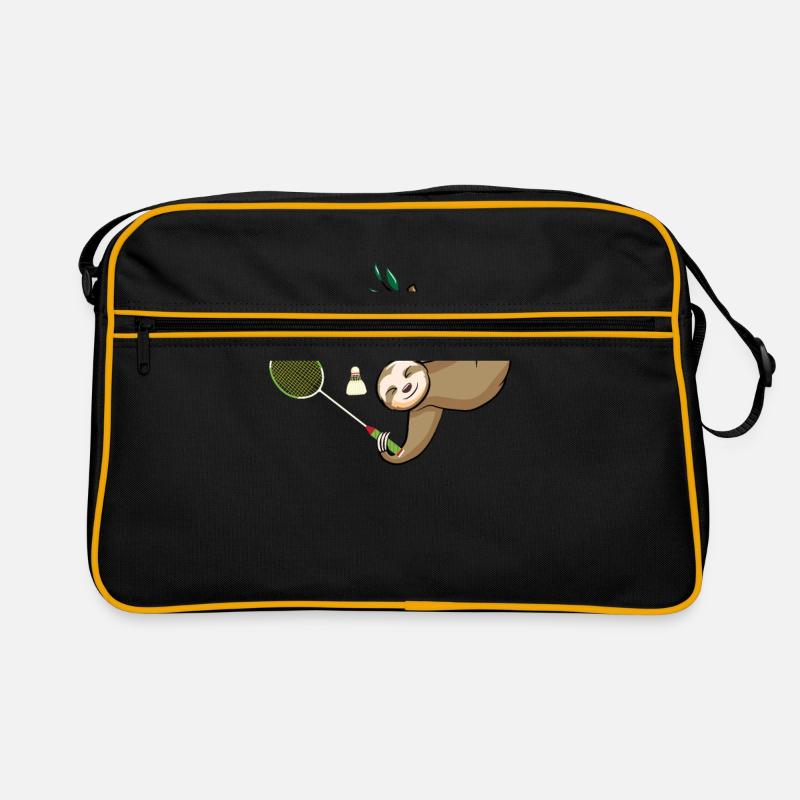 Drôle de pickleball Badminton Badminton Badminton Sac Retro