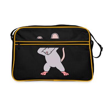 Mouse - Retro Bag - black/gold - Front
