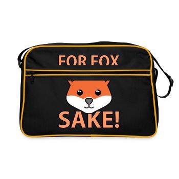 Renard - Sac Retro - noir/or - Devant