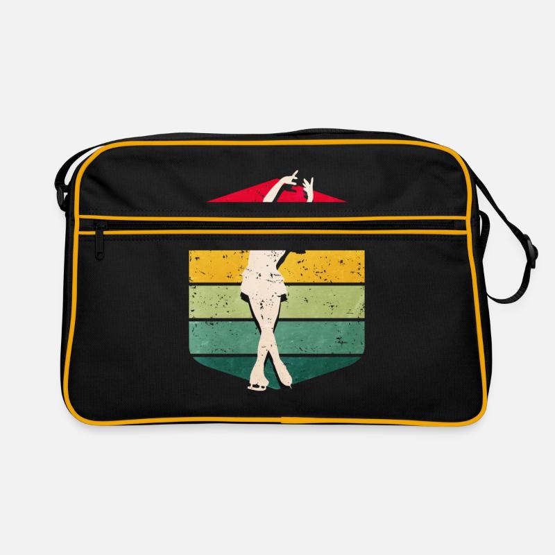Eiskunstlauf Retro Tasche