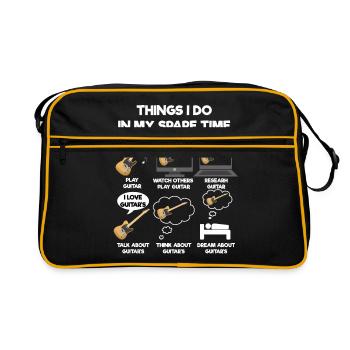Guitar - Retro Bag - black/gold - Front