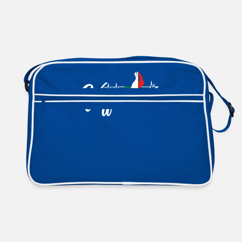 Vaffanculo Herzschlag Retro Tasche