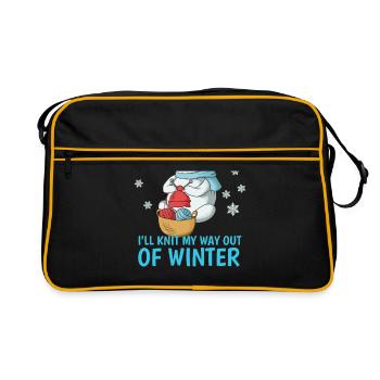 Humour - Sac Retro - noir/or - Devant