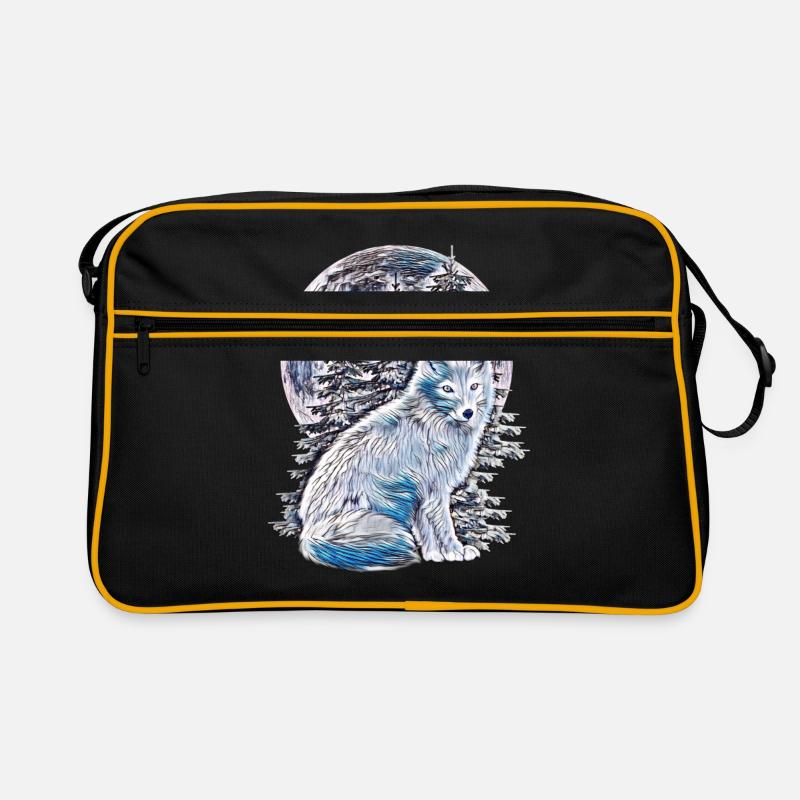 Renard polaire Sac Retro