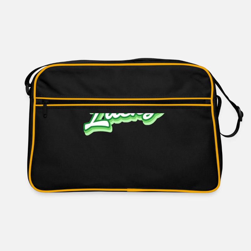 St. Patricks Day Retro Tasche
