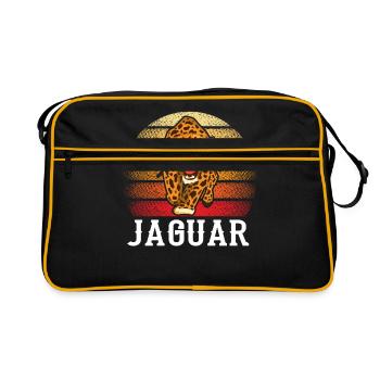 Jaguar - Retro Bag - black/gold - Front