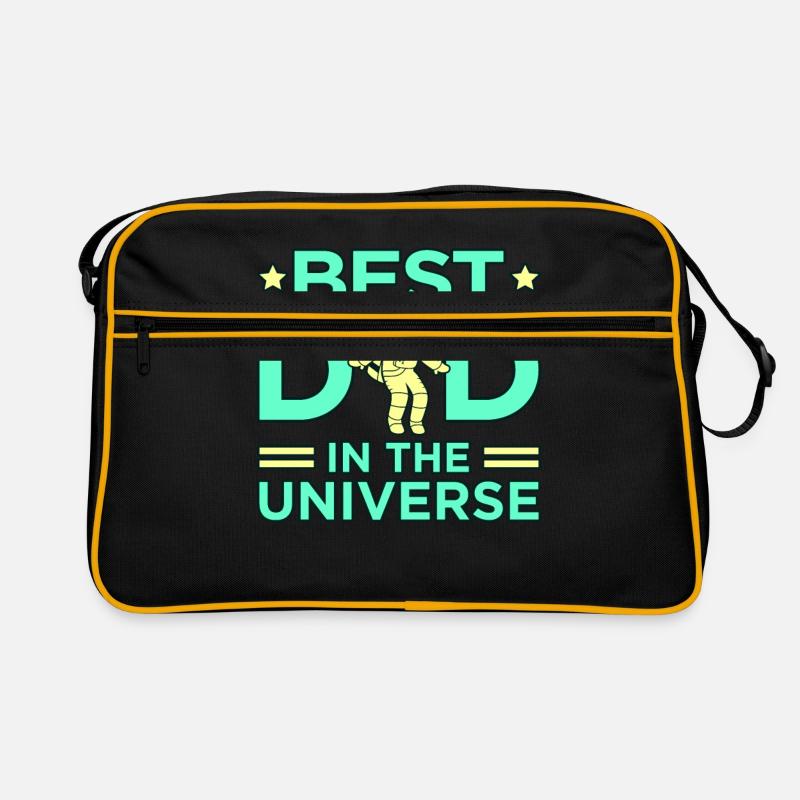 Weltraum Retro Tasche