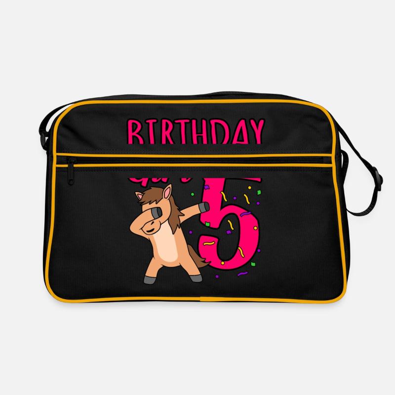 5th birthday Retro Bag