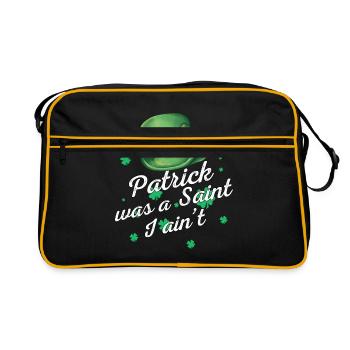 Saint-Patrick - Sac Retro - noir/or - Devant