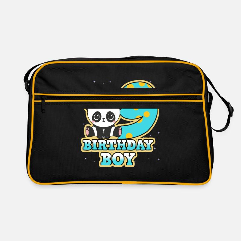 Geburtstag 9 Retro Tasche