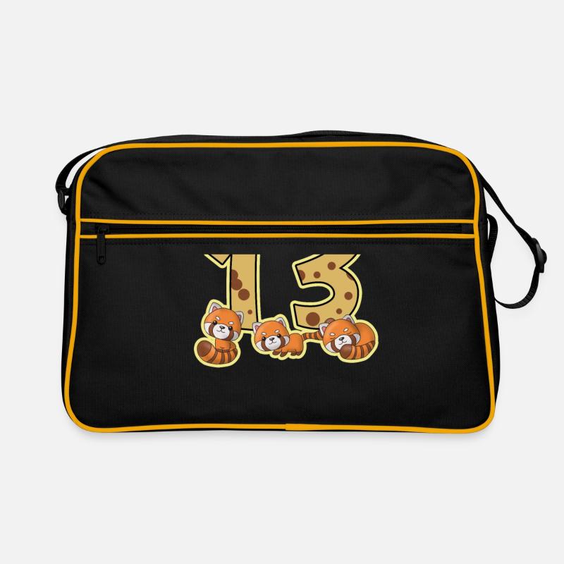 Geburtstag 13 Retro Tasche