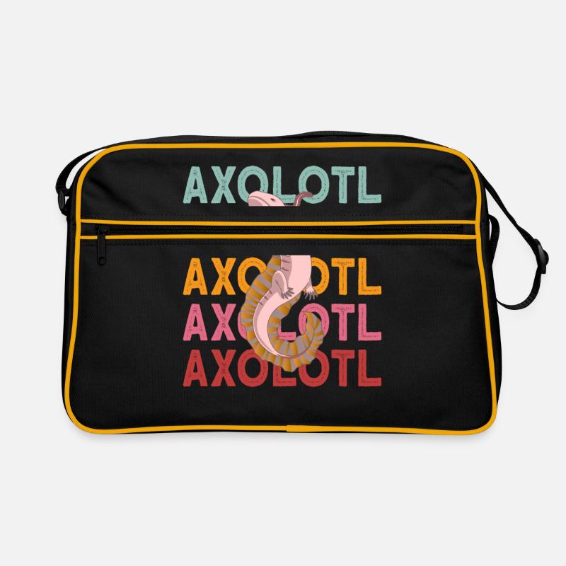Axolotl Retro Tasche