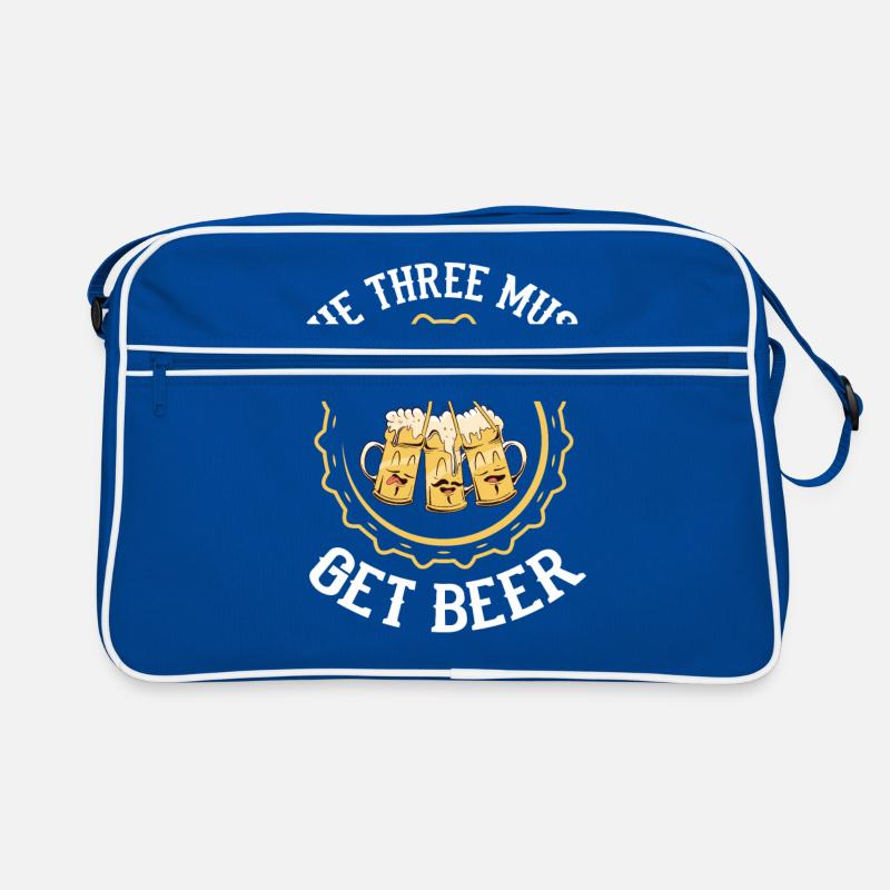 Three beers Retro Bag