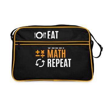 Mathématiques - Sac Retro - noir/or - Devant